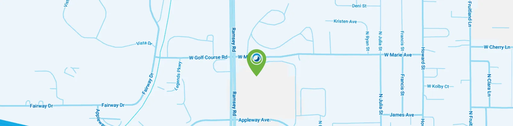 Map of Orban Family Dental